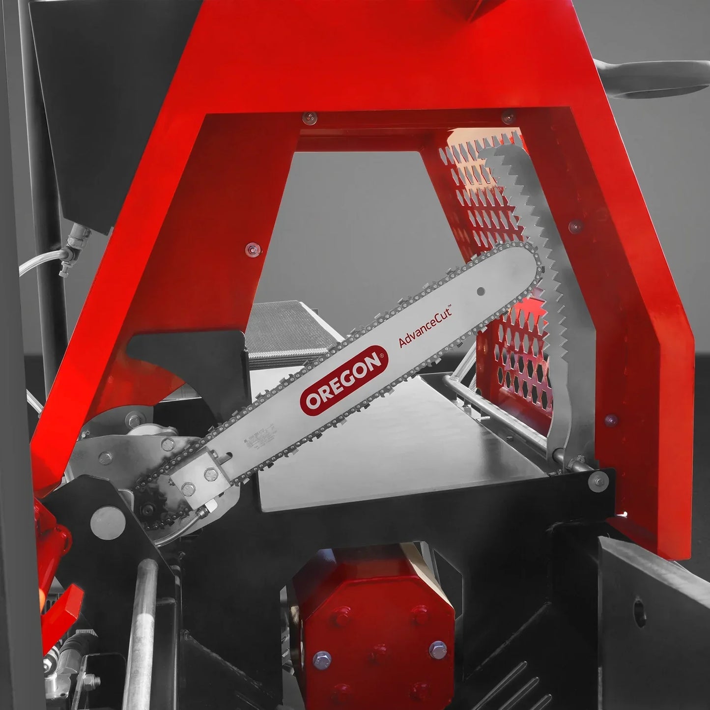 MechMaxx HLS20 Log Splitter Honda GX390 Firewood Processor w/ Conveyor 20 Ton 24" x 15" Log Capacity 18" Chainsaw New