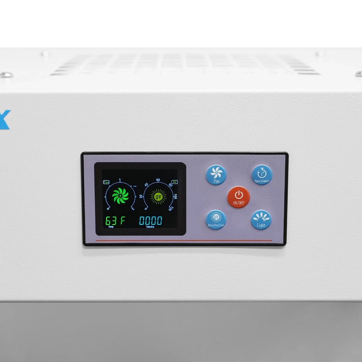 MechMaxx CB-65Slim Laminar Flow Clean Bench 26" Wide Desktop Vertical HEPA Filtration UV Sterilization ISO Class 5 New