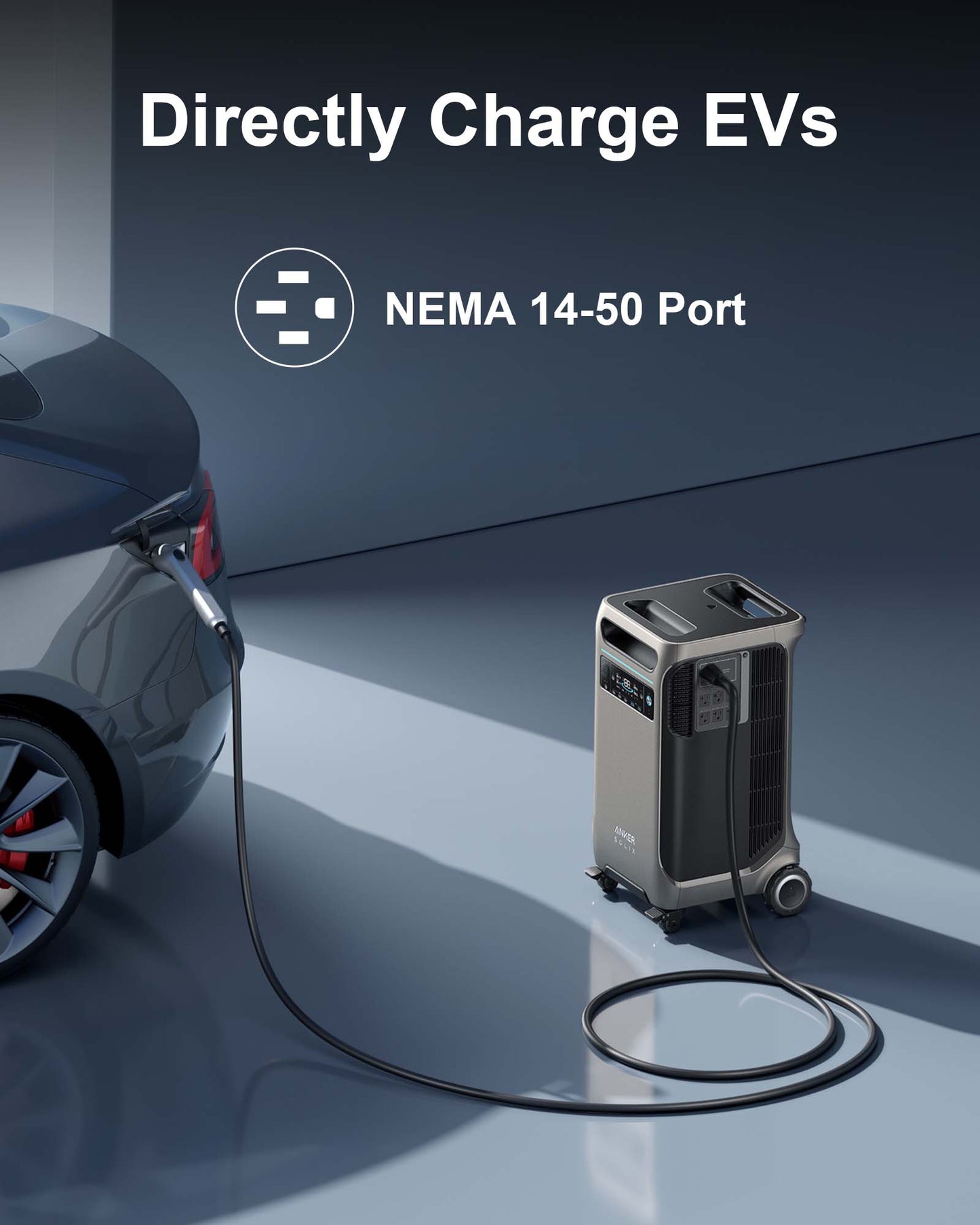 Directly Charge Your EV With The SOLIX F3800 And BP3800 Battery