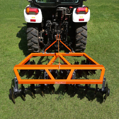 MechMaxx DH72 Disc Harrow 72" Tractor Notched Disc Plow 3 Point Hitch New