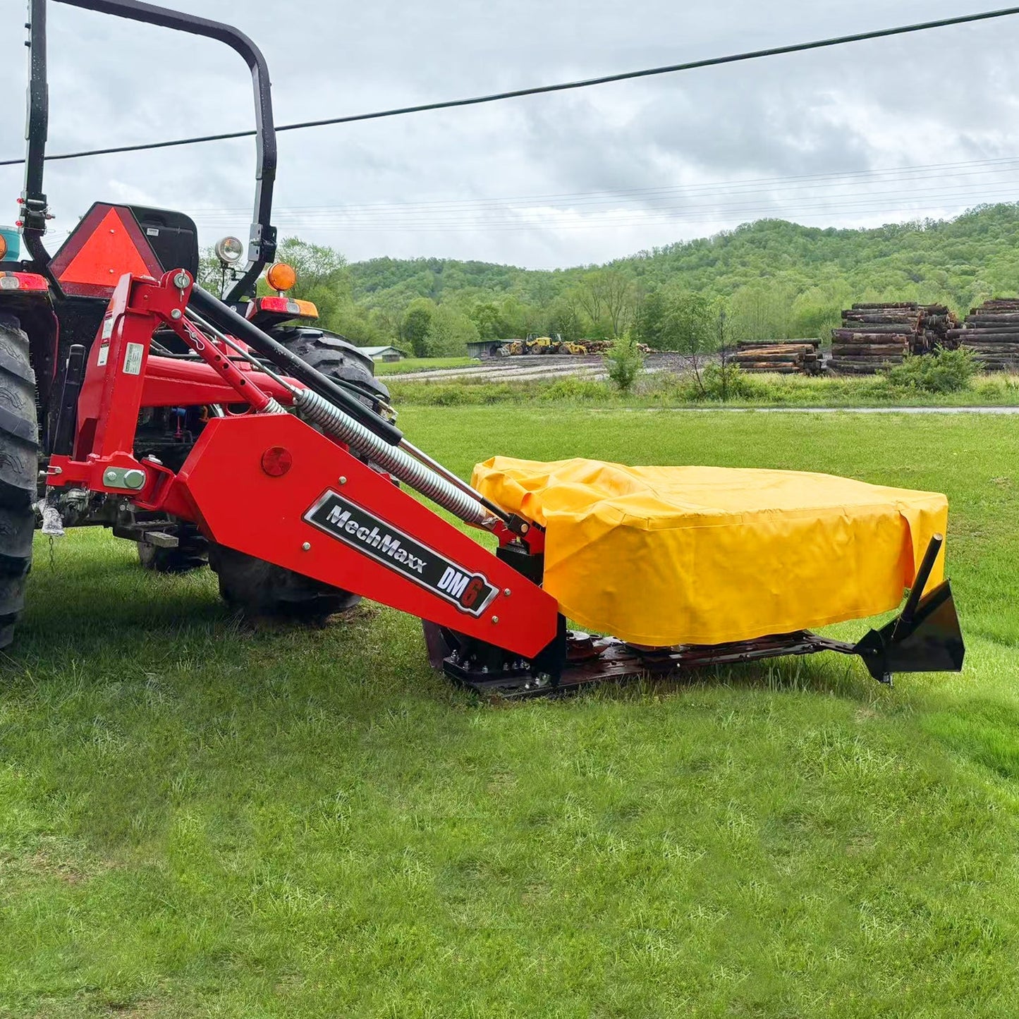 MechMaxx DM6 Disc Mower 6' 4 Disc 35-80HP Tractor Cat. 2 New