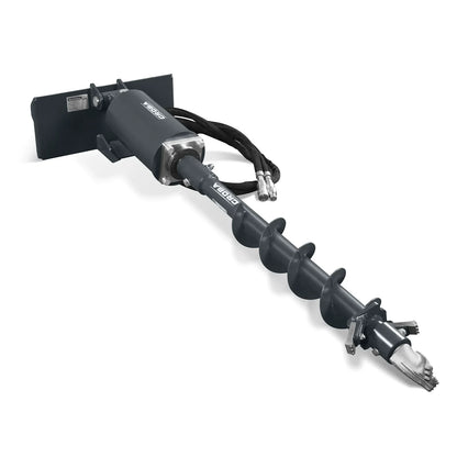 MechMaxx 150506 Skid Steer Auger Mini Drive Auger with 6" 9" 12" Dia Auger Bits New