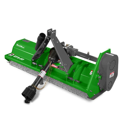 MechMaxx EFS 60 Flail Mower 60" Light-Duty 3 Point PTO Driven 15-35HP New