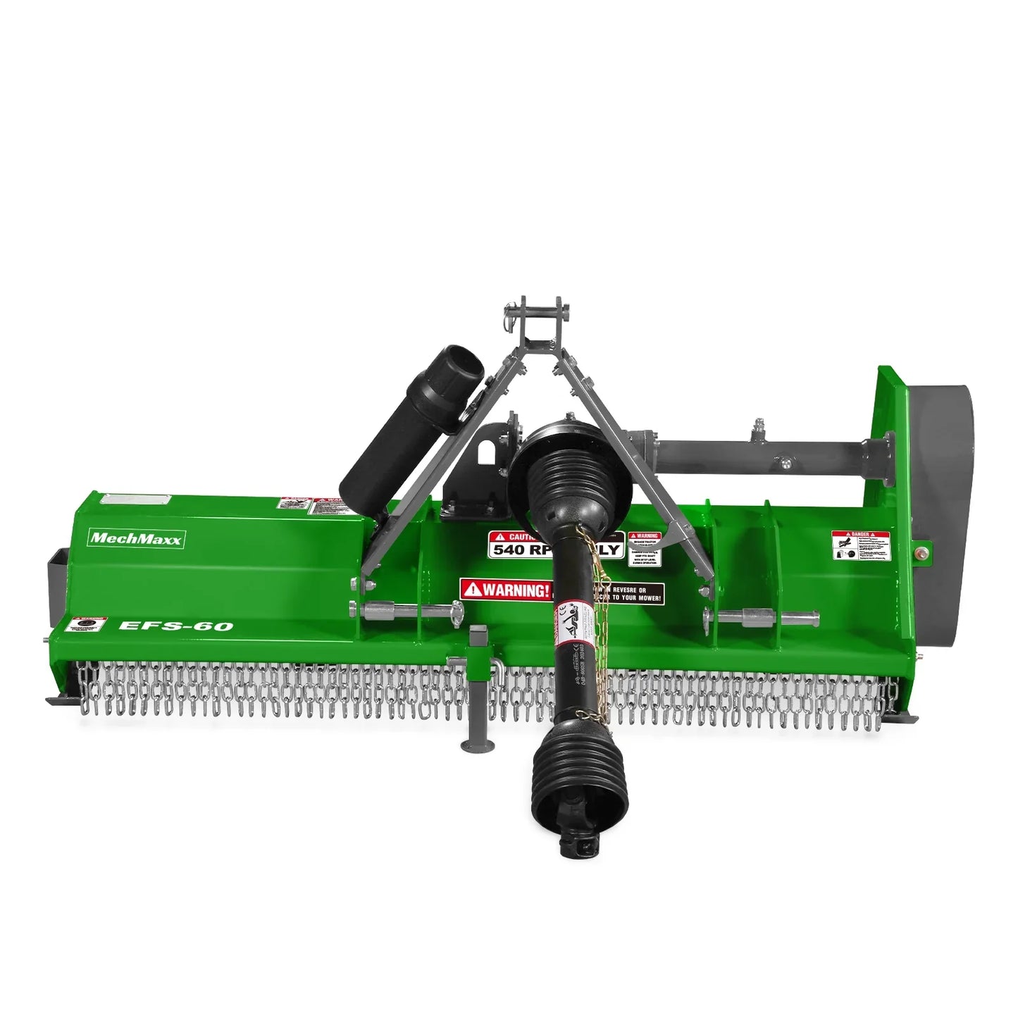 MechMaxx EFS 60 Flail Mower 60" Light-Duty 3 Point PTO Driven 15-35HP New