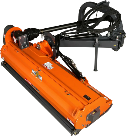 MechMaxx VAM72 Flail Mower 72" Heavy Duty Offset Ditch Bank 90° Tilt 70-100 HP Tractor 3-Point Hitch PTO Driven New