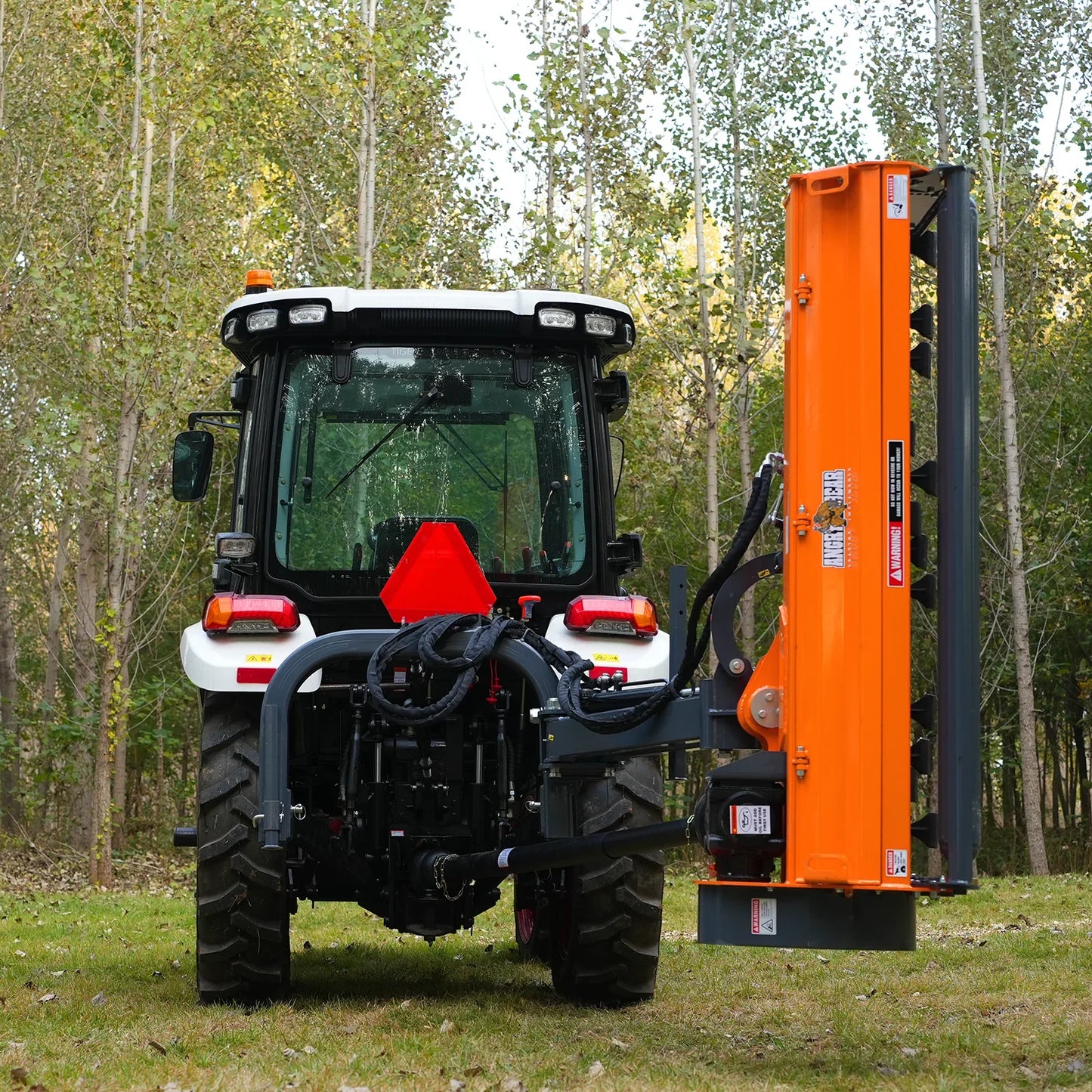 MechMaxx VAM72 Flail Mower 72" Heavy Duty Offset Ditch Bank 90° Tilt 70-100 HP Tractor 3-Point Hitch PTO Driven New