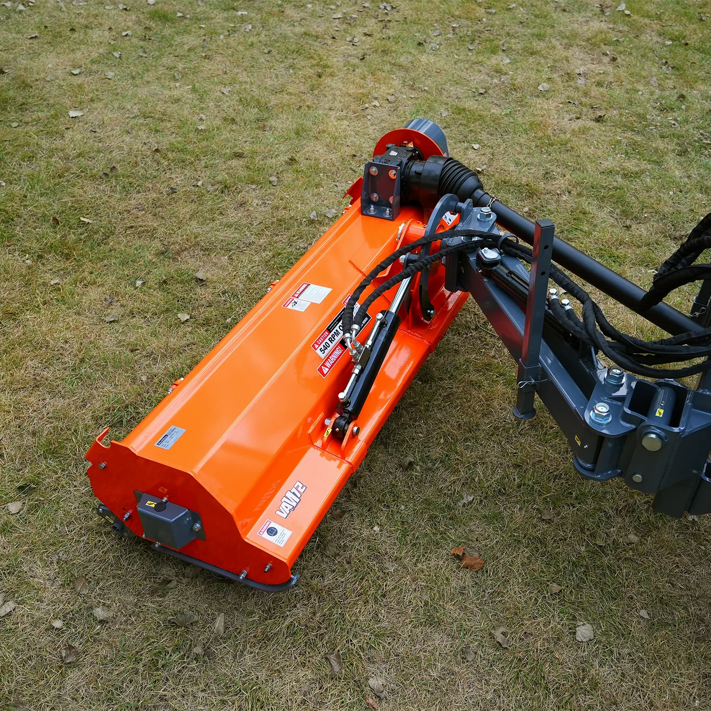 MechMaxx VAM72 Flail Mower 72" Heavy Duty Offset Ditch Bank 90° Tilt 70-100 HP Tractor 3-Point Hitch PTO Driven New