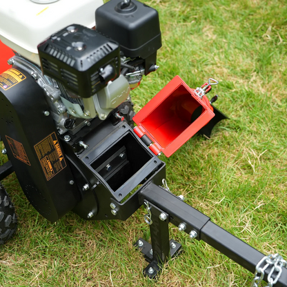 MechMaxx GS650 Wood Chipper Honda GX200 Gasoline Engine Powered 4" New