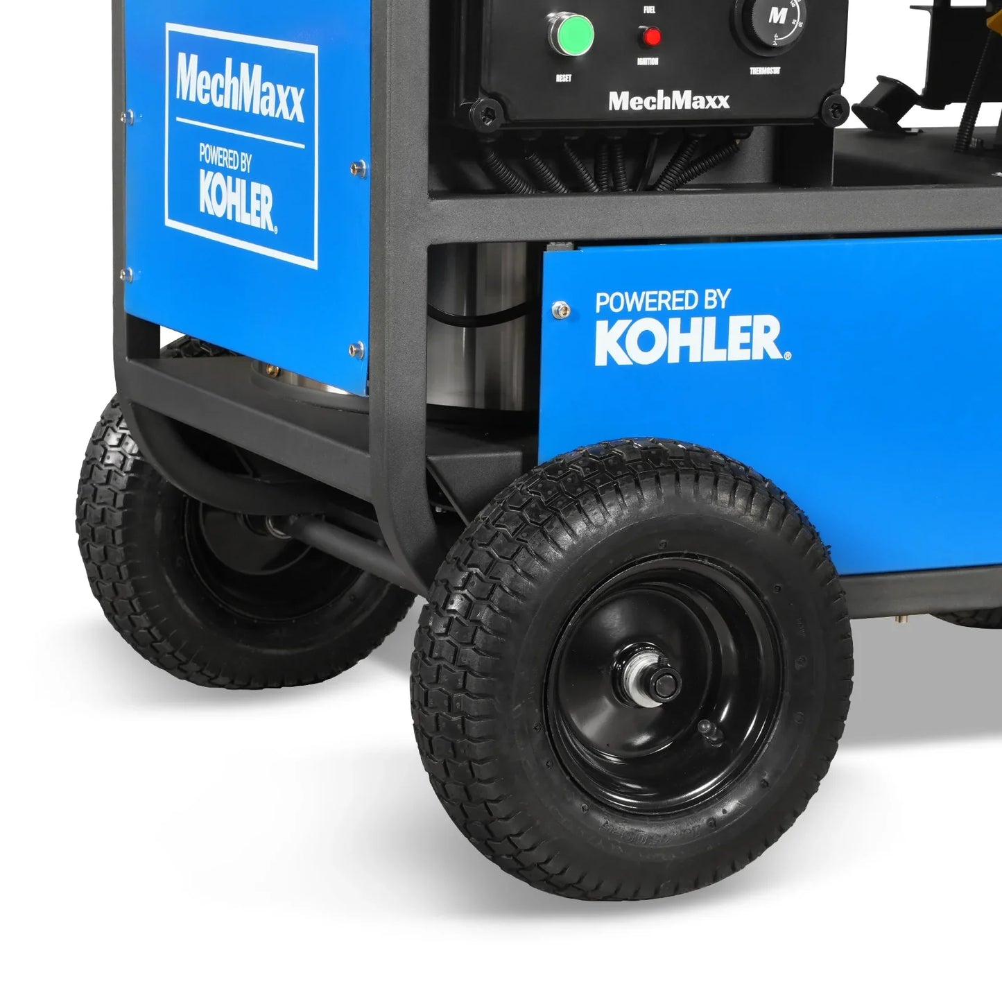 MechMaxx HPW40K Pressure Washer 4000 PSI 4 GPM Kohler Electric Start Engine Hot Water Hose Reel New