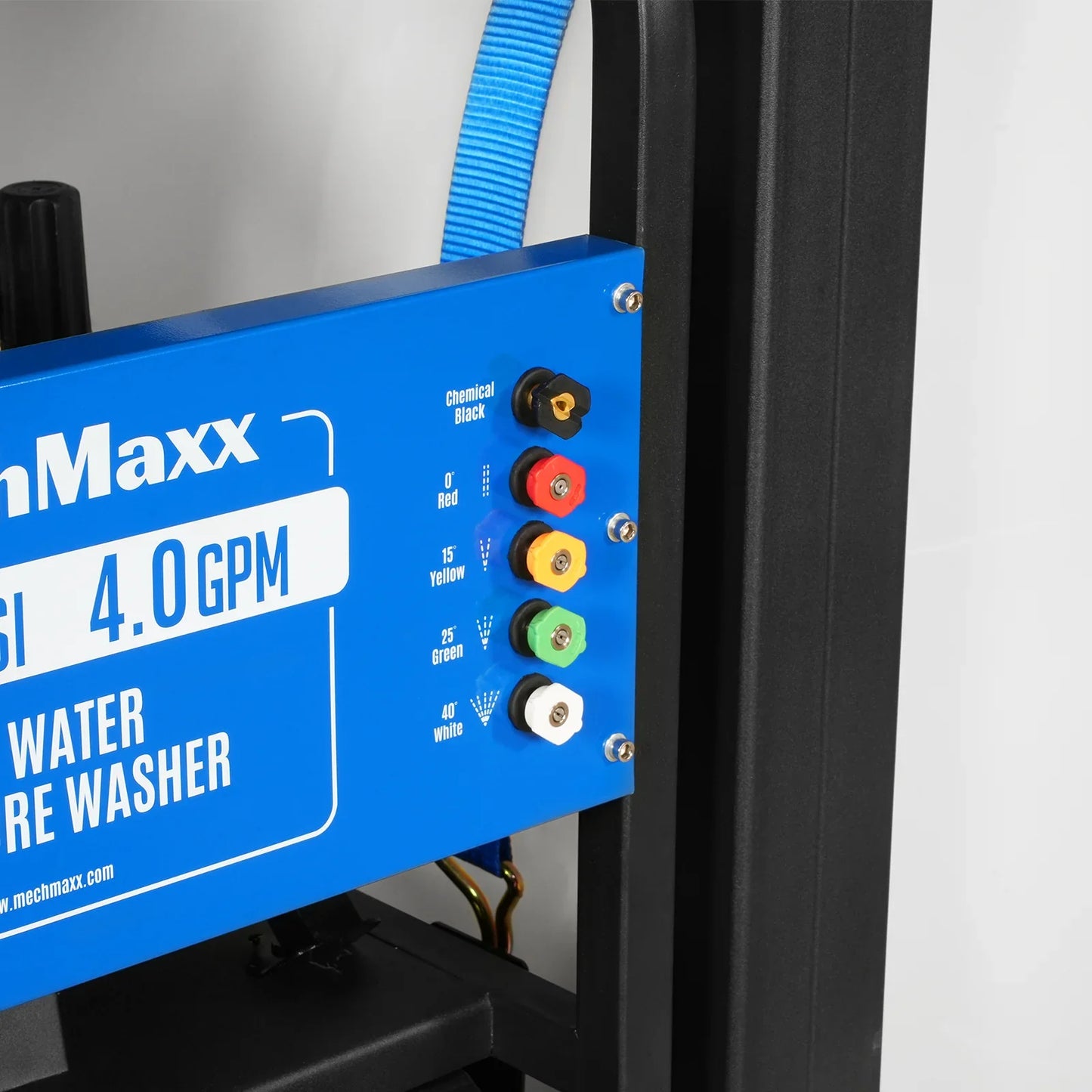 MechMaxx HPW40KT Pressure Washer 4000 PSI 4 GPM KOHLER Electric Start Engine Hot Water Skid Mounted with 175 Gal Tank New