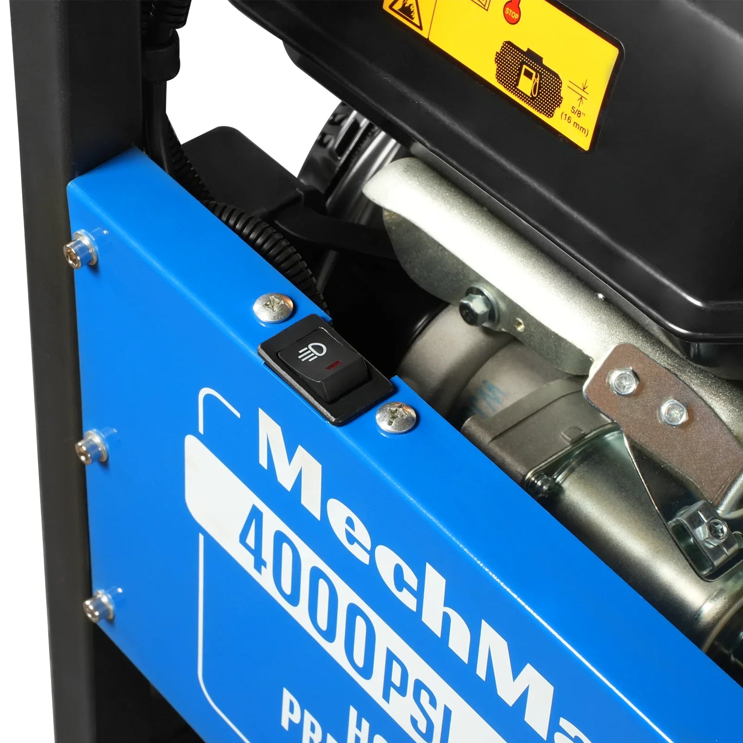 MechMaxx HPW40KT Pressure Washer 4000 PSI 4 GPM KOHLER Electric Start Engine Hot Water Skid Mounted with 175 Gal Tank New