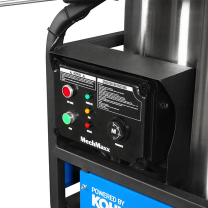 MechMaxx HPW40KBT Pressure Washer 4000 PSI 4 GPM KOHLER Electric Start Hot Water Skid Mounted with 245 Gal Tank New