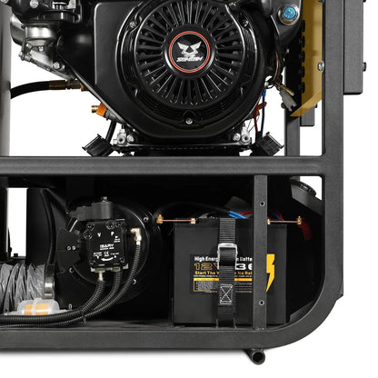 MechMaxx HPW40D Pressure Washer 4000 PSI 4 GPM Hot Water ZONSEN Electric Start Engine Hose Reel New