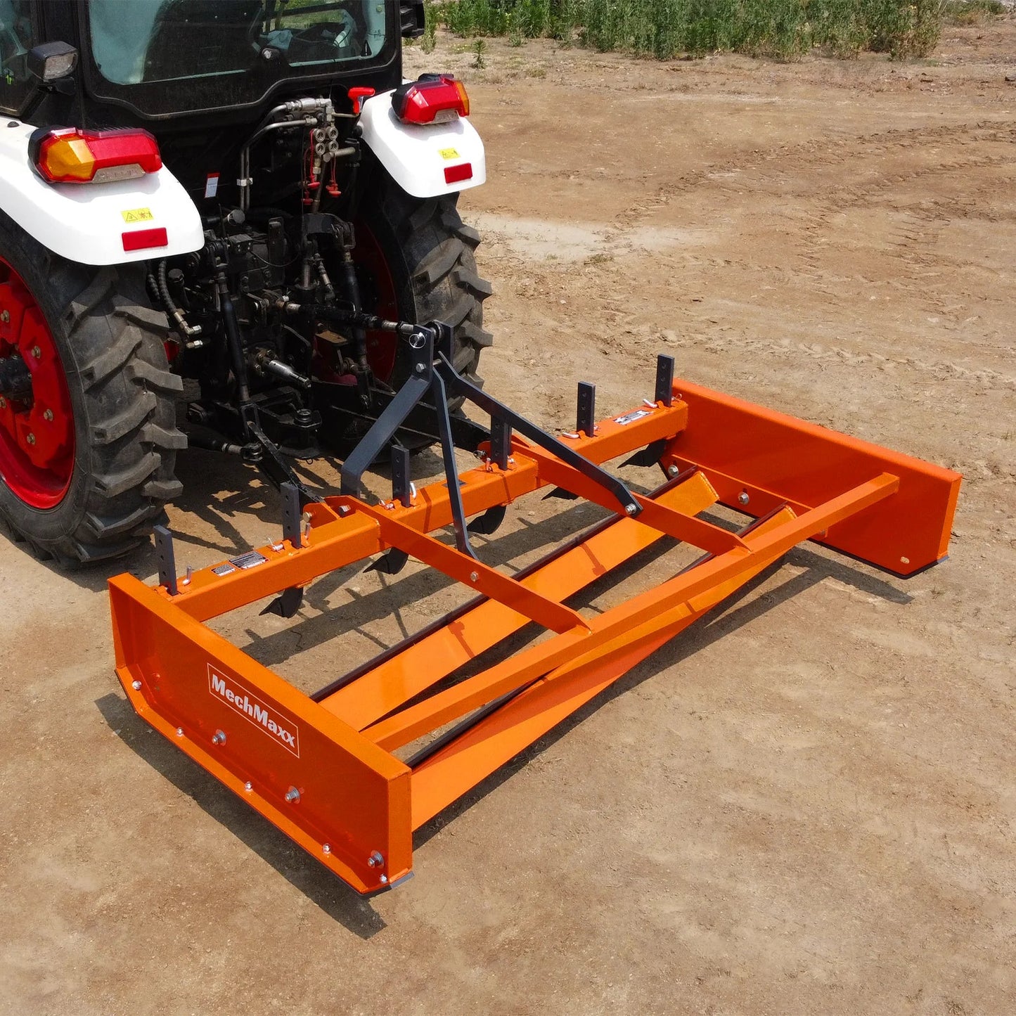 MechMaxx LP84 Land Leveler 84" Heavy Duty Land Plane Scraper Grader with Shanks 3 Point Hitch New