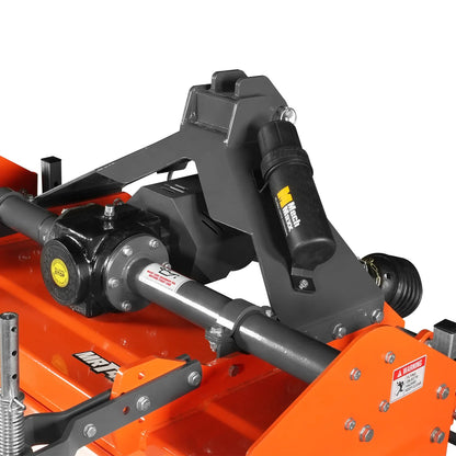 MechMaxx MRT72 Rotary Tiller 72" 3 Point Hitch Cat 1 & 2 Gear Drive PTO Shaft Included Slip Clutch 35-70 HP New