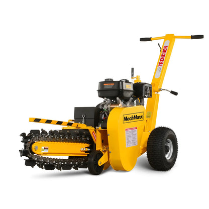 MechMaxx TCR1500 Mini Trencher 15HP 420cc Electric Start Powered 24" Ditching Trencher New