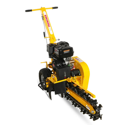 MechMaxx TCR1500 Mini Trencher 15HP 420cc Electric Start Powered 24" Ditching Trencher New