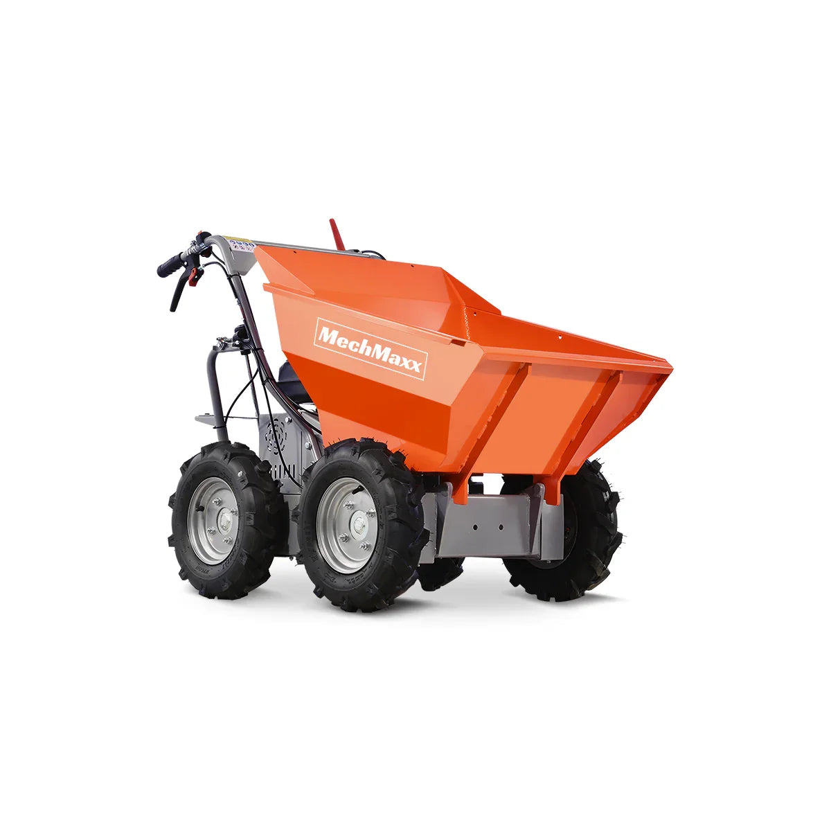 MechMaxx T30 Mini Dumper 660 lbs Capacity 7HP Gas Powered Wheelbarrow Cart 3F+1R Gearbox New