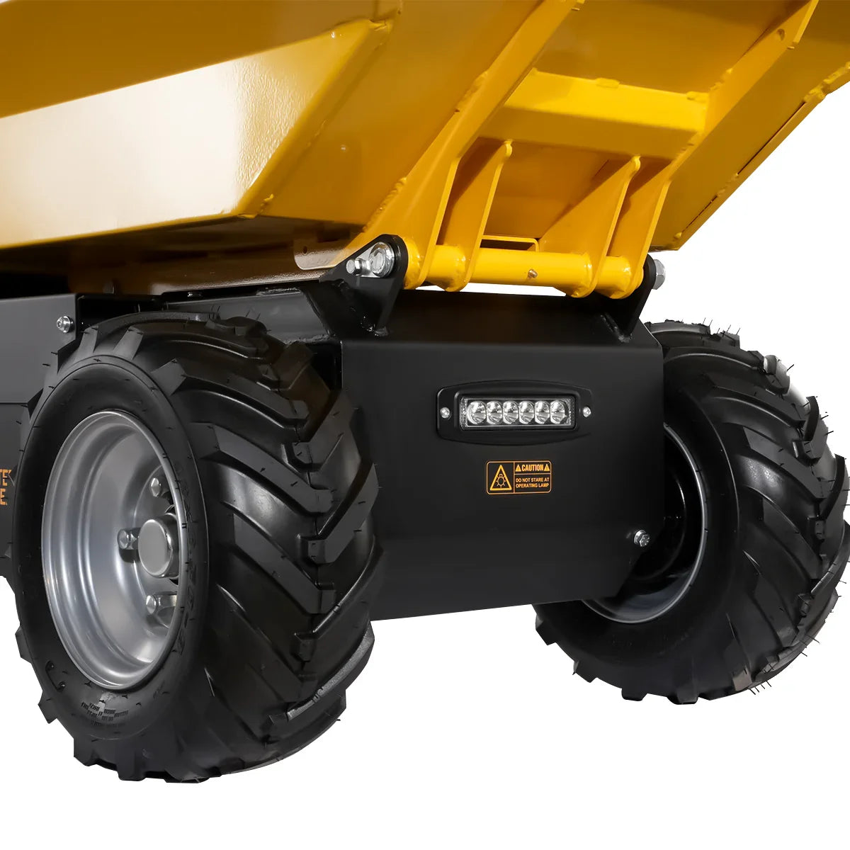 MechMaxx EH50 Mini Dumper 1100 lbs Loading 1000W DC Motor 48V Battery Powered Hydraulic Tipping Dump Cart New