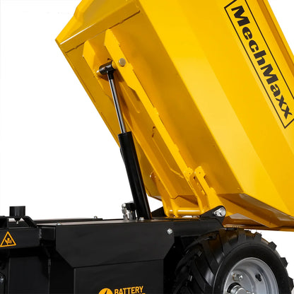 MechMaxx EH50 Mini Dumper 1100 lbs Loading 1000W DC Motor 48V Battery Powered Hydraulic Tipping Dump Cart New