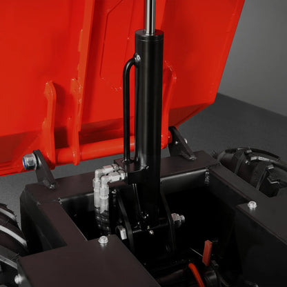 MechMaxx EH50 Mini Dumper 1100 lbs Loading 1000W 48V Battery Powered Hydraulic Tipping Dump Cart New