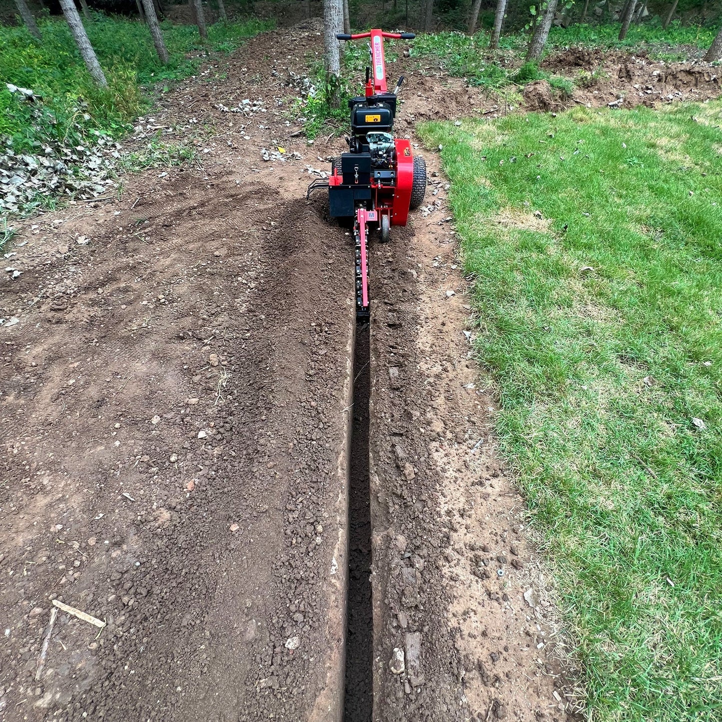 MechMaxx TCR1500 Mini Trencher 14HP 429cc KOHLER Electric Start 24" Ditching New
