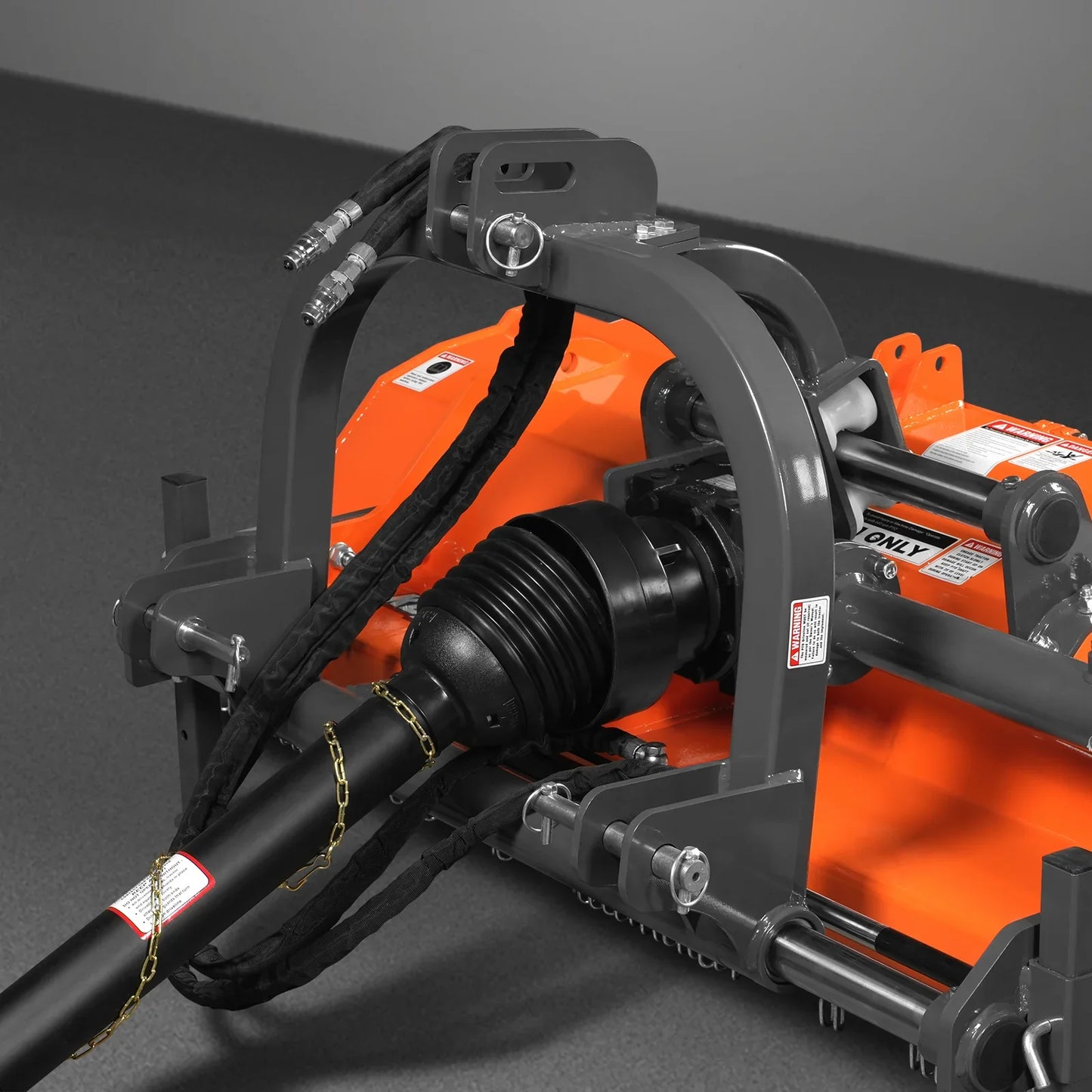 MechMaxx KDK 63H Flail Mower 63" Heavy Duty PTO Hydraulic Side Shift 3 Point 50-75 HP New