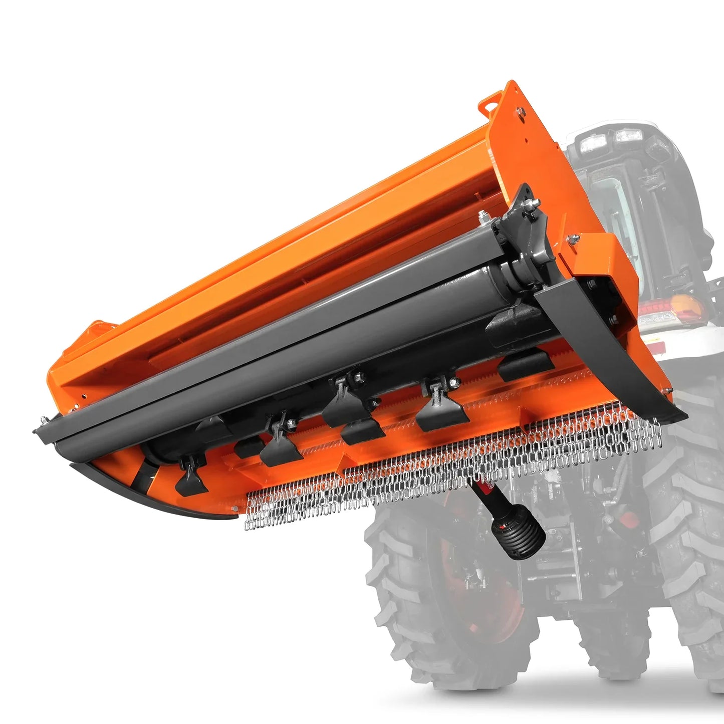 MechMaxx KDK 63H Flail Mower 63" Heavy Duty PTO Hydraulic Side Shift 3 Point 50-75 HP New