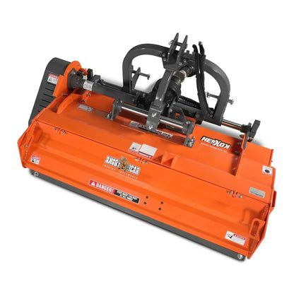 MechMaxx KDK 63H Flail Mower 63" Heavy Duty PTO Hydraulic Side Shift 3 Point 50-75 HP New
