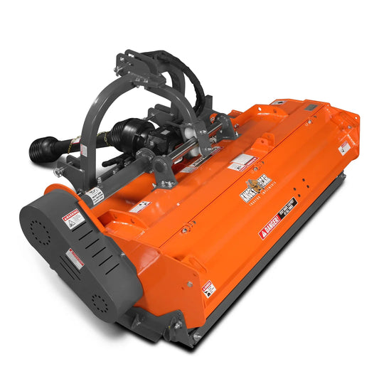 MechMaxx KDK 63H Flail Mower 63" Heavy Duty PTO Hydraulic Side Shift 3 Point 50-75 HP New
