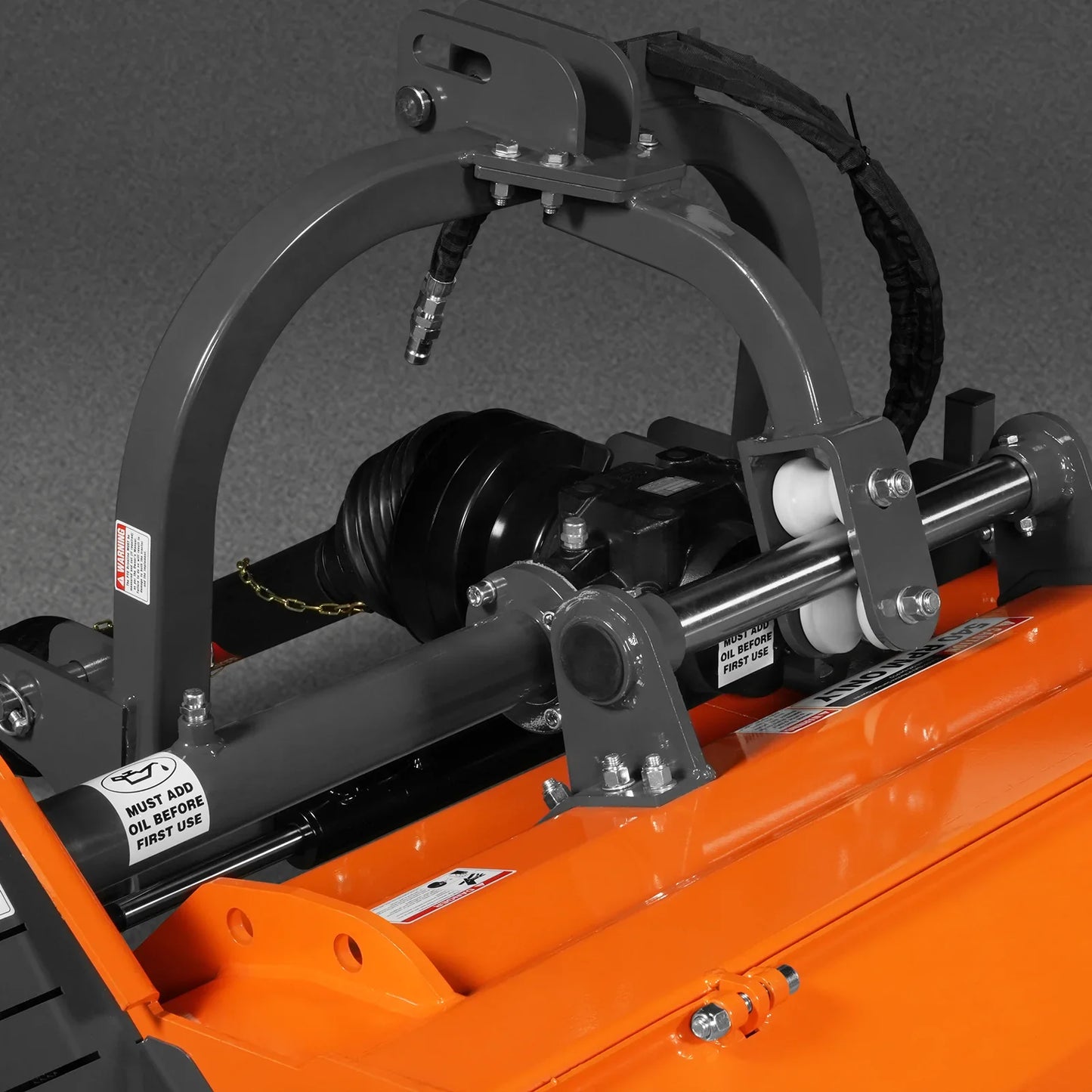 MechMaxx KDK 72H Flail Mower 72" Heavy Duty PTO Hydraulic Side Shift 3 Point 50-75 HP New