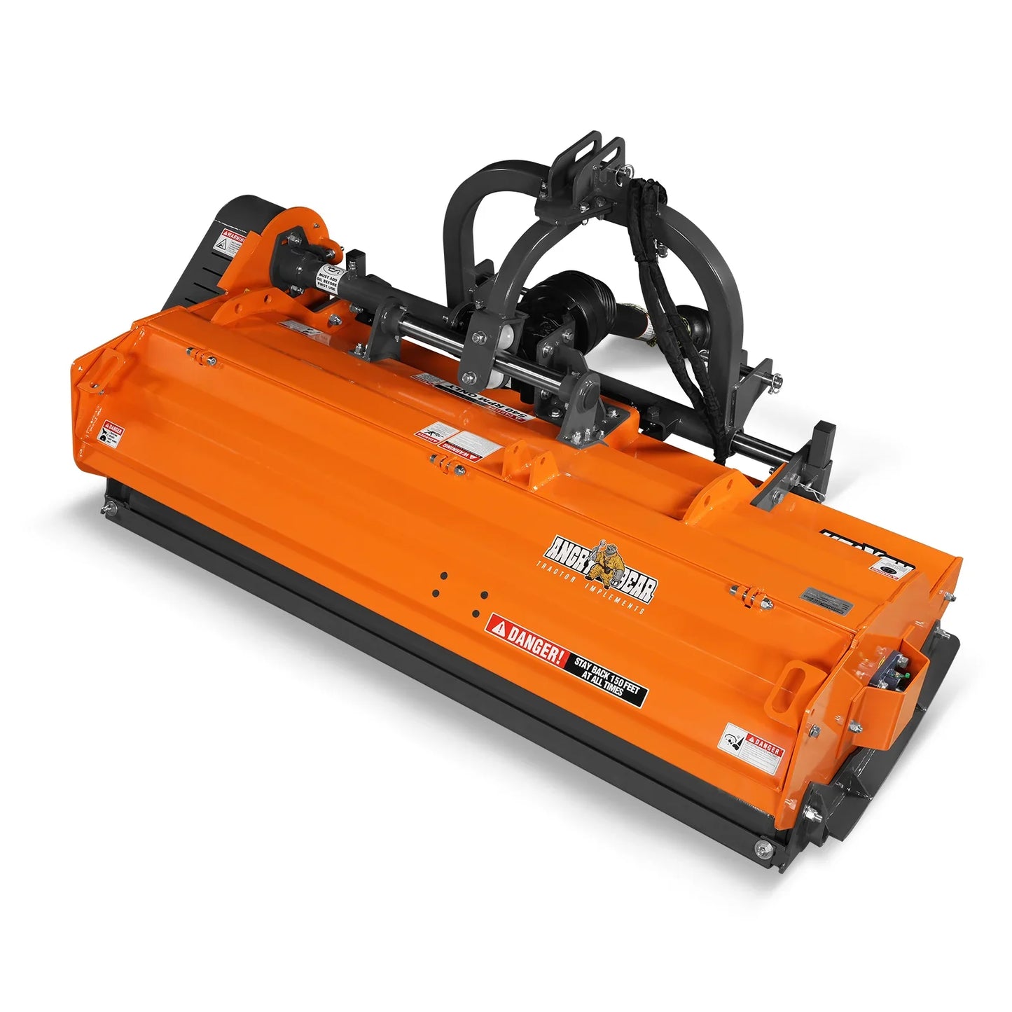 MechMaxx KDK 72H Flail Mower 72" Heavy Duty PTO Hydraulic Side Shift 3 Point 50-75 HP New