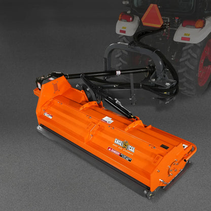MechMaxx VBM78 Flail Mower 78" Heavy Duty 3 Point Offset Ditch Bank Verge PTO Driven 80-110HP Italy CMR Gearbox New