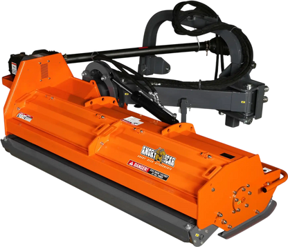 MechMaxx VBM78 Flail Mower 78" Heavy Duty 3 Point Offset Ditch Bank Verge PTO Driven 80-110HP Italy CMR Gearbox New