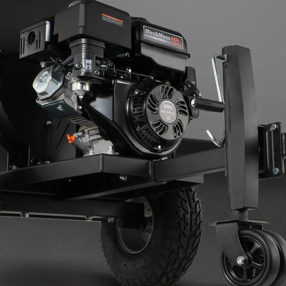 MechMaxx P4205 Wood Chipper 5" Electric Start DUCAR 420cc 15 HP Gasoline Engine Powered Disc with Taillight New