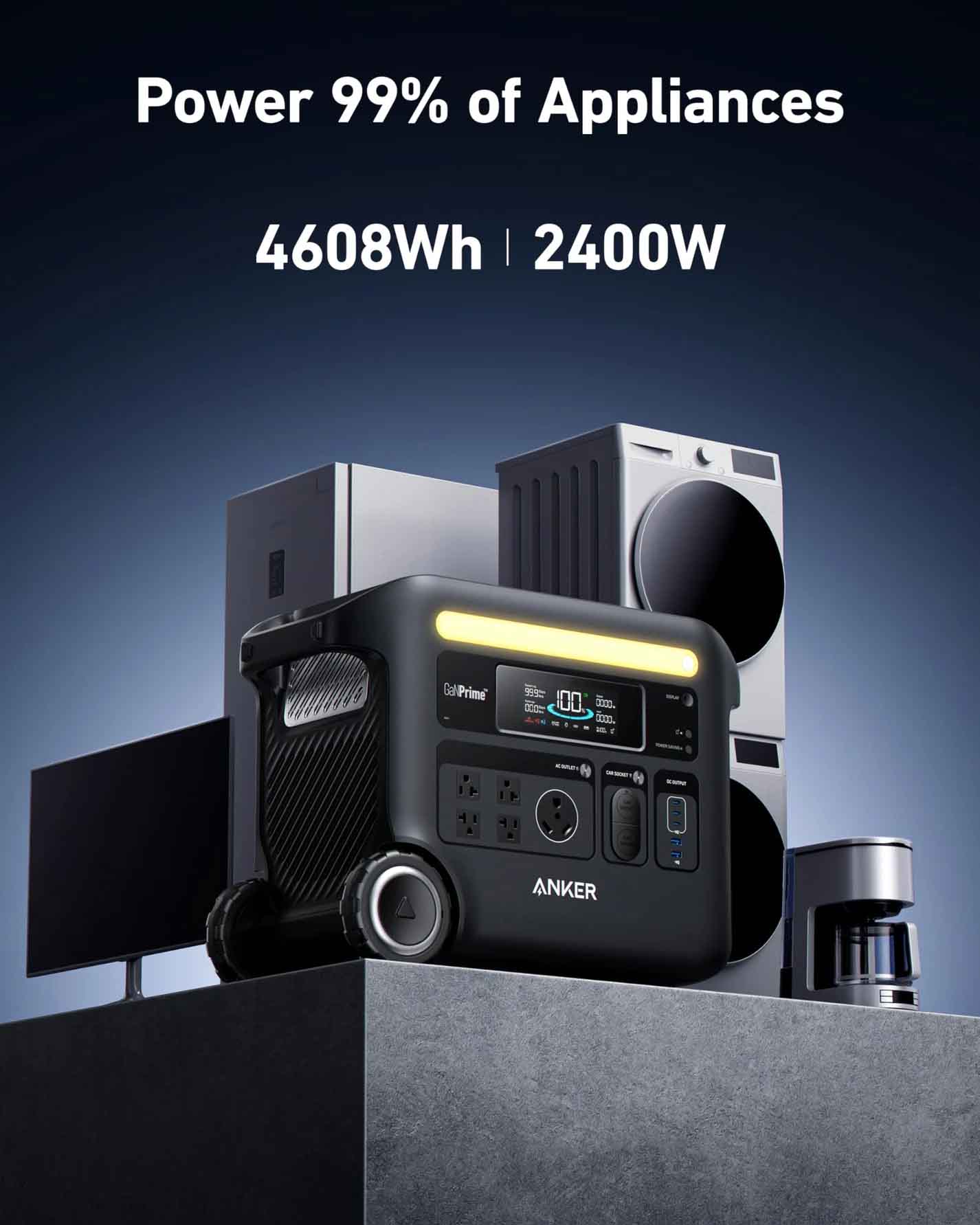Power 99 Percent Of Appliances