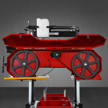 MechMaxx SM26 Sawmill Portable 26" 459cc 15HP Electric Start Gasoline Engine 20" Board Width 13' Track Length New
