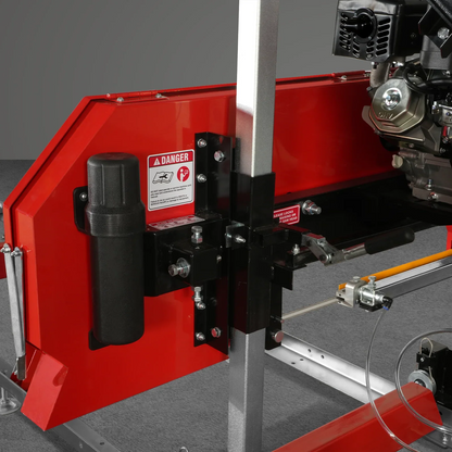 MechMaxx SM32 Sawmill 32" Portable 459cc 15HP Electric Start Gasoline Engine 26.5" Board Width 13' Track Length New