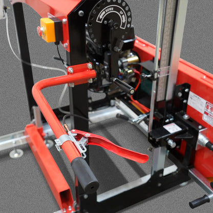 MechMaxx SM32 Sawmill 32" Portable 459cc 15HP Electric Start Gasoline Engine 26.5" Board Width 13' Track Length New