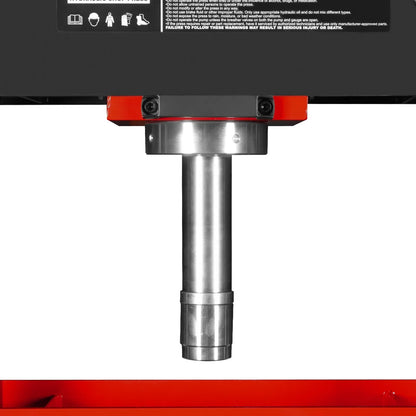 MechMaxx HSP30 Hydraulic Shop Press 30 Ton H-Frame Air/Hydraulic with Hand Winch Press Pin Kit Safety Guard Foot Pedal Control New