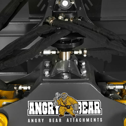 MechMaxx RLG-50 Log Grapple 50" Skid Steer Rotary 360° Rotation 3000 lbs Capacity New