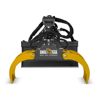 MechMaxx RLG-50 Log Grapple 50" Skid Steer Rotary 360° Rotation 3000 lbs Capacity New