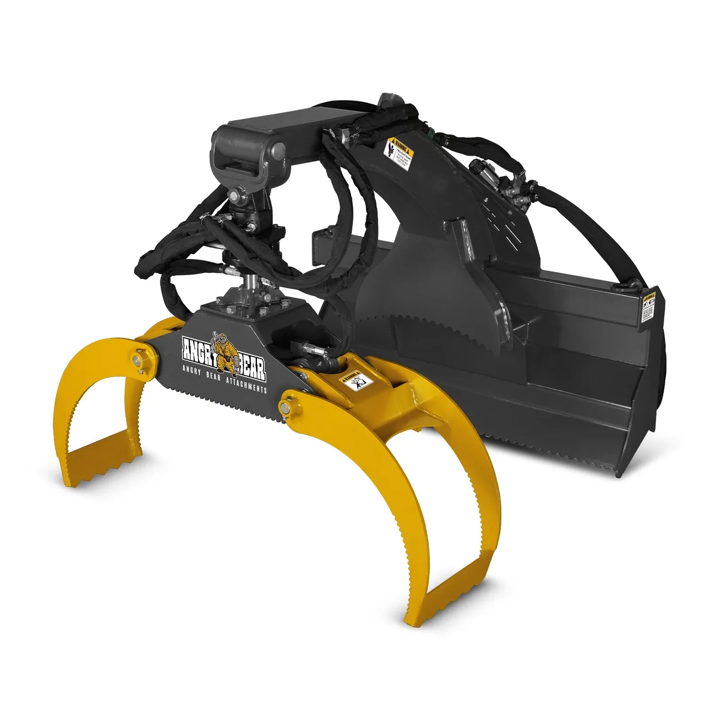 MechMaxx RLG-50 Log Grapple 50" Skid Steer Rotary 360° Rotation 3000 lbs Capacity New