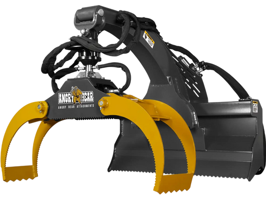 MechMaxx RLG-50 Log Grapple 50" Skid Steer Rotary 360° Rotation 3000 lbs Capacity New