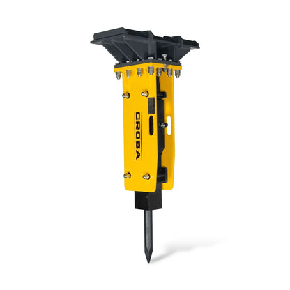 MechMaxx BR300 Skid Steer Breaker Hammer 300'-lbs Hydraulic Mini Concrete Attachment New