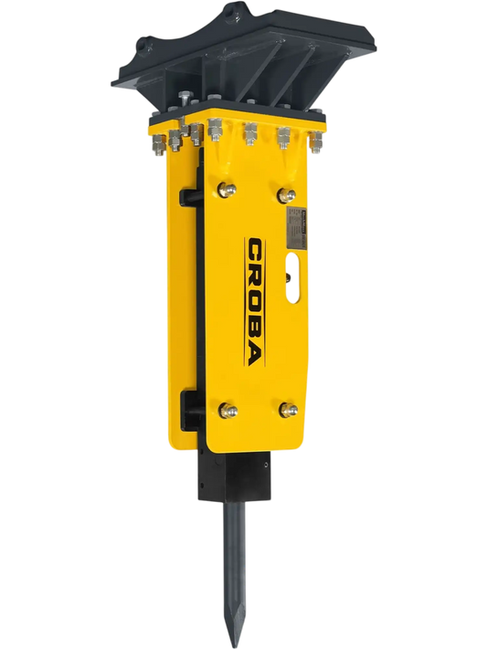MechMaxx BR300 Skid Steer Breaker Hammer 300'-lbs Hydraulic Mini Concrete Attachment New