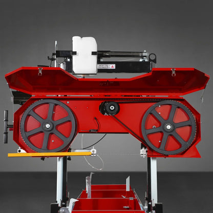 MechMaxx SM26 Sawmill Portable 26" 15 HP Electric Start Gasoline Engine 20" Board Width 20' Track Length New