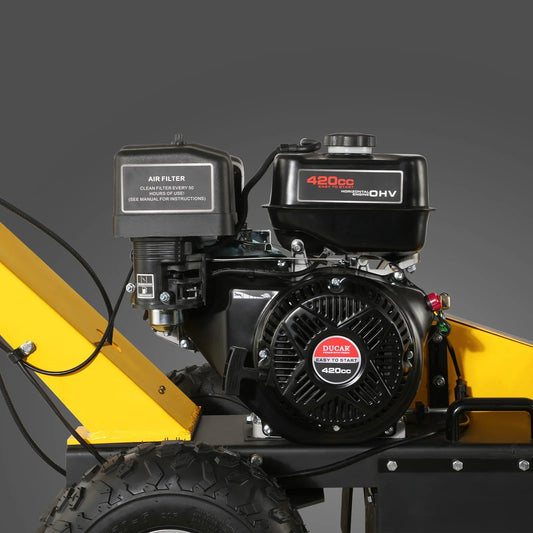 MechMaxx SGR1500 Stump Grinder 15HP 420cc Gasoline Engine Tree Root New