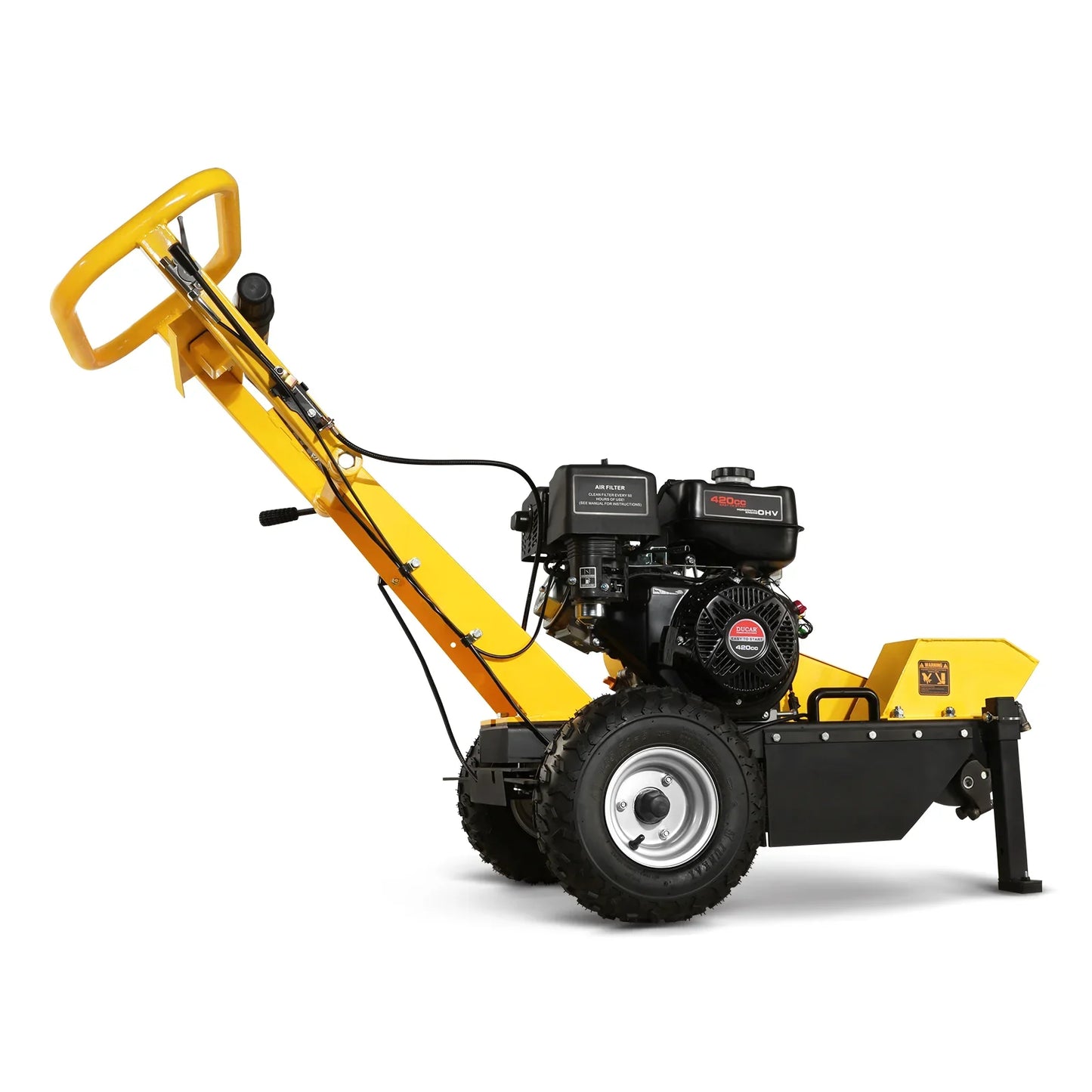 MechMaxx SGR1500 Stump Grinder 15HP 420cc Gasoline Engine Tree Root New