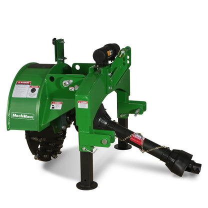 MechMaxx SG24 Stump Grinder 3-Point PTO 34 Carbide Teeth for 15-45HP Tractor New